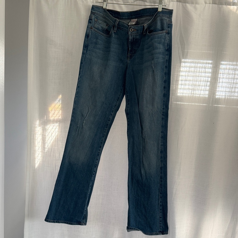 Lucky Brand Women's Straight Leg Blue Jeans